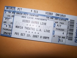 Video Games Live Ticket